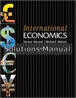 international economics 8th edition husted solutions manual