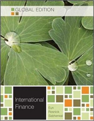 international finance global 6th edition eun test bank