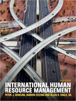 international human resource management 6th edition dowling test bank