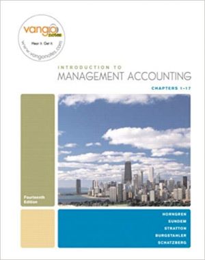 introduction to management accounting chapters 1 to 17 14th edition horngren test bank