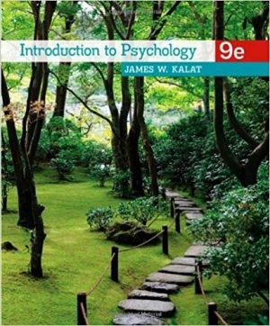 introduction to psychology 9th edition kalat test bank