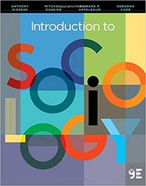 introduction to sociology 9th edition giddens test bank