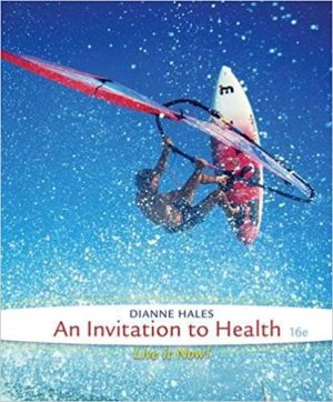 invitation to health 16th edition hales test bank