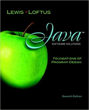 java software solutions foundations of program design 7th edition lewis test bank
