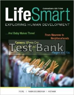 lifesmart exploring human development canadian 1st edition fiore test bank