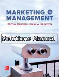 marketing management 3rd edition marshall solutions manual