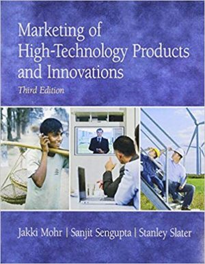 marketing of high technology products and innovations 3rd edition mohr solutions manual