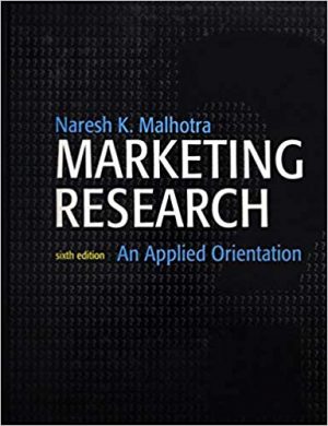 marketing research an applied orientation 6th edition malhotra solutions manual