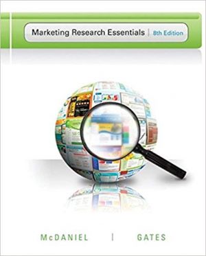 marketing research essentials 8th edition mcdaniel solutions manual