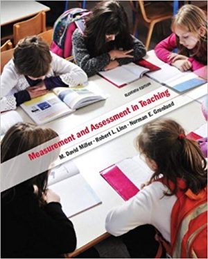 measurement and assessment in teaching 11th edition miller test bank