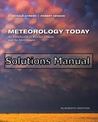 meteorology today 11th edition ahrens solutions manual