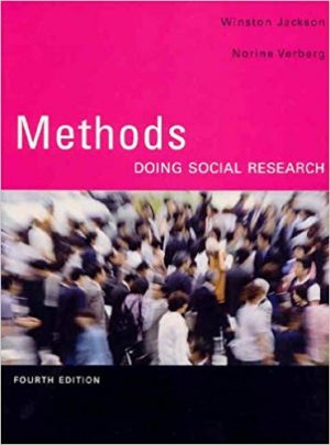 methods doing social research 4th edition jackson test bank
