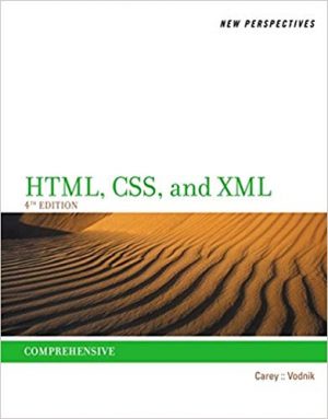 new perspectives on html css and xml comprehensive 4th edition carey test bank