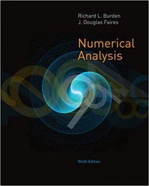 numerical analysis 9th edition burden solutions manual