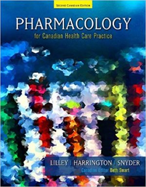 pharmacology for canadian health care practice canadian 3rd edition lilley test bank