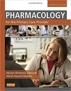 pharmacology for the primary care provider 4th edition edmunds test bank