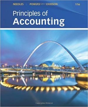 principles of accounting 11th edition needles solutions manual