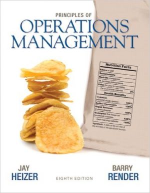 principles of operations management 8th edition heizer test bank