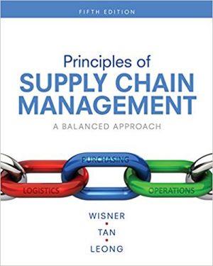 principles of supply chain management a balanced approach 5th edition wisner solutions manual