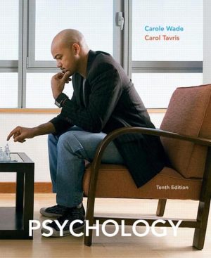 psychology 10th edition wade test bank