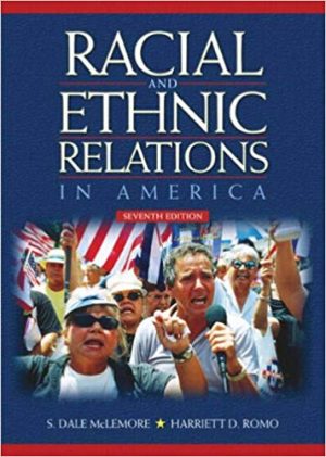 racial and ethnic relations in america 7th edition mclemore test bank
