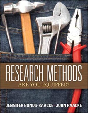 research methods are you equipped 1st edition raacke test bank