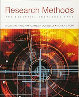 research methods the essential knowledge base 2nd edition trochim test bank