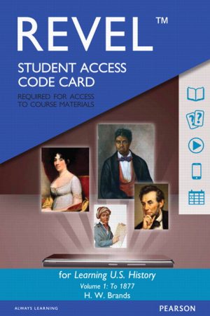 revel for learning u.s. history semester 1 1st edition brands test bank