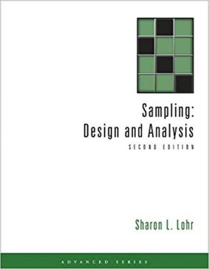 sampling design and analysis advanced series 2nd edition lohr solutions manual