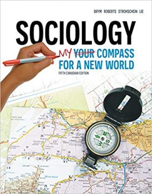 sociology your compass for a new world canadian 5th edition brym test bank