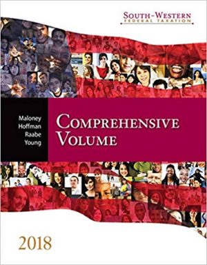 south western federal taxation 2018 comprehensive 41st edition hoffman test bank