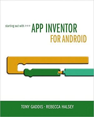 starting out with app inventor for android 1st edition gaddis solutions manual
