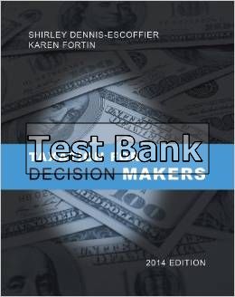taxation for decision makers 2014 1st edition dennis test bank