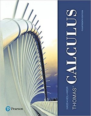 thomas calculus 14th edition hass solutions manual