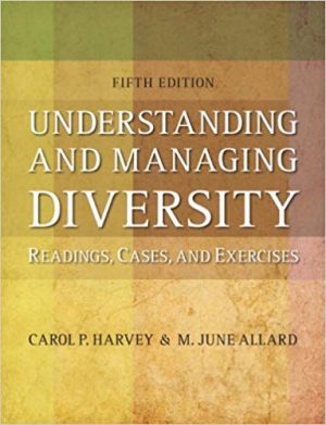 understanding and managing diversity 5th edition harvey solutions manual