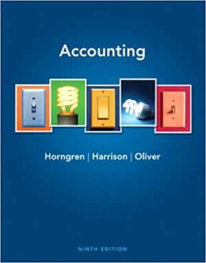 accounting 9th edition horngren solutions manual