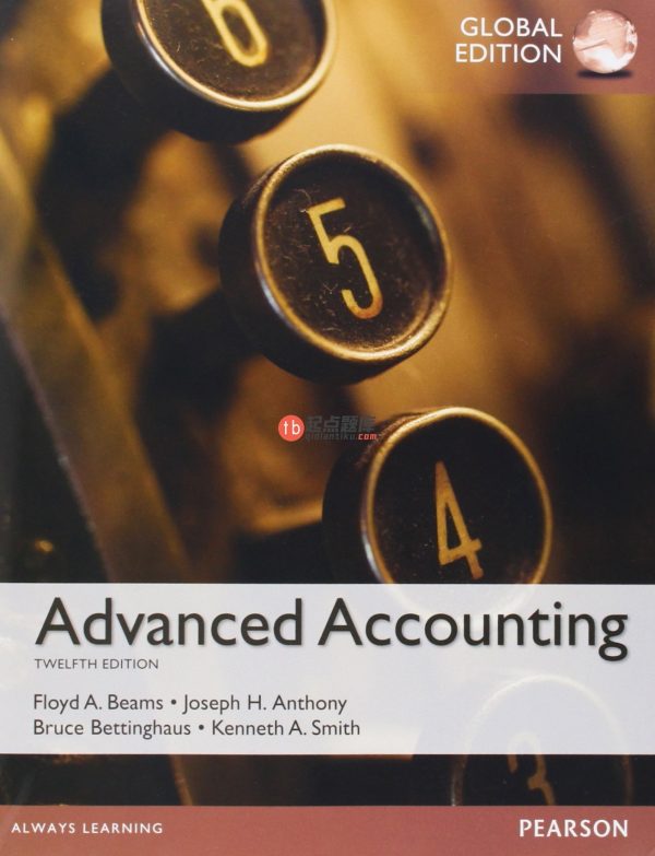 advanced accounting global 12th edition beams test bank