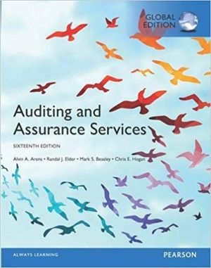 auditing and assurance services global 16th edition arens test bank