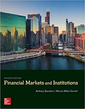 financial markets and institutions 7th edition saunders solutions manual