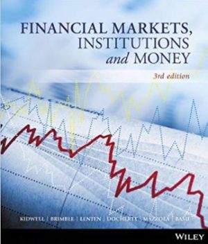 financial markets institutions and money 3rd edition kidwell solutions manual