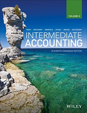 intermediate accounting volume 2 canadian 11th edition kieso solutions manual