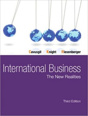 international business the new realities 3rd edition cavusgil test bank