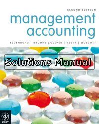 management accounting 2nd edition eldenburg solutions manual