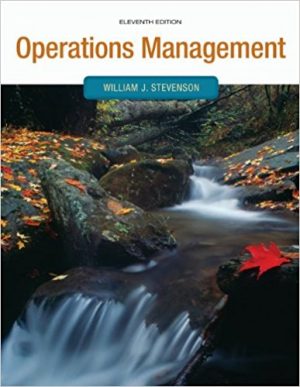 operations management 11th edition stevenson test bank