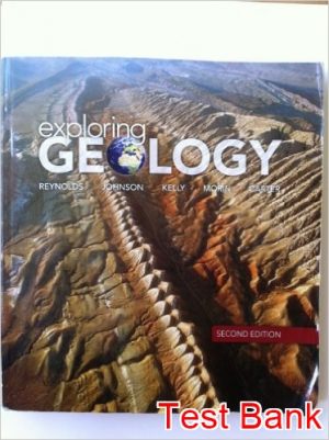 exploring geology 2nd edition reynolds test bank