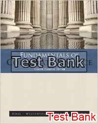 fundamentals of corporate finance 7th edition ross test bank