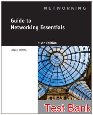 guide to networking essentials 6th edition tomsho test bank