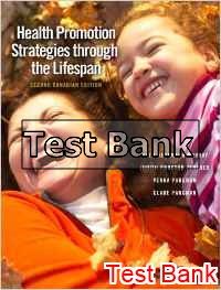 health promotion strategies through the lifespan canadian 2nd edition murray test bank