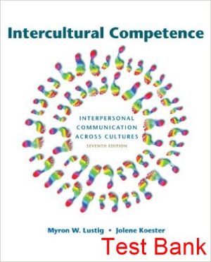 intercultural competence 7th edition lustig test bank