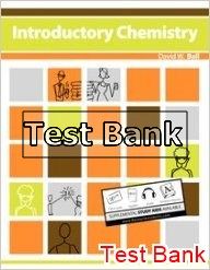 introductory chemistry 1st edition ball test bank